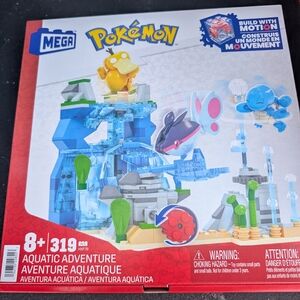 Pokémon Aquatic Adventure Building Set - Blue and Green